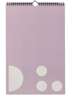 Design Letters Büro- & Schulbedarf<Monatsplaner in Rosa - (B)25 x (H)39 cm