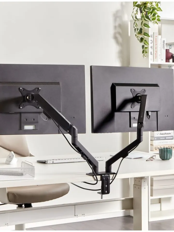 Beliani Foto & Video<Monitorhalterung MARM in Schwarz - (W) 45 x (H) 18 x (L) 11 cm