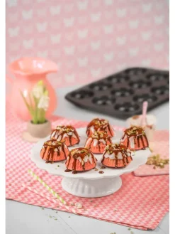 Kaiser Koch- & Backutensilien<Muffinform "Inspiration" in Schwarz - (L)38 x (B)27 cm
