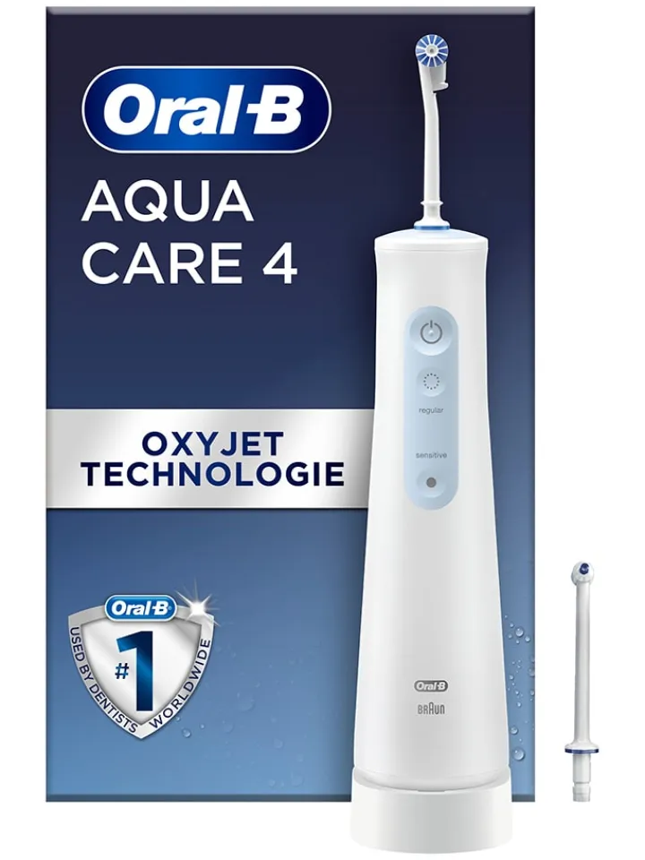 Oral-B Technik|Zahn & Mundpflege<Munddusche "AquaCare 4" in Weiß