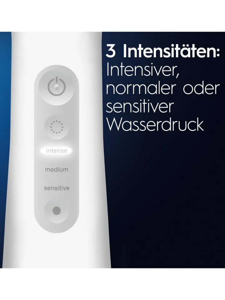 Oral-B Technik|Zahn & Mundpflege<Munddusche "AquaCare 6" in Weiß