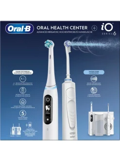 Oral-B Zahn & Mundpflege<Munddusche "OxyJet + iO 6" in Weiß