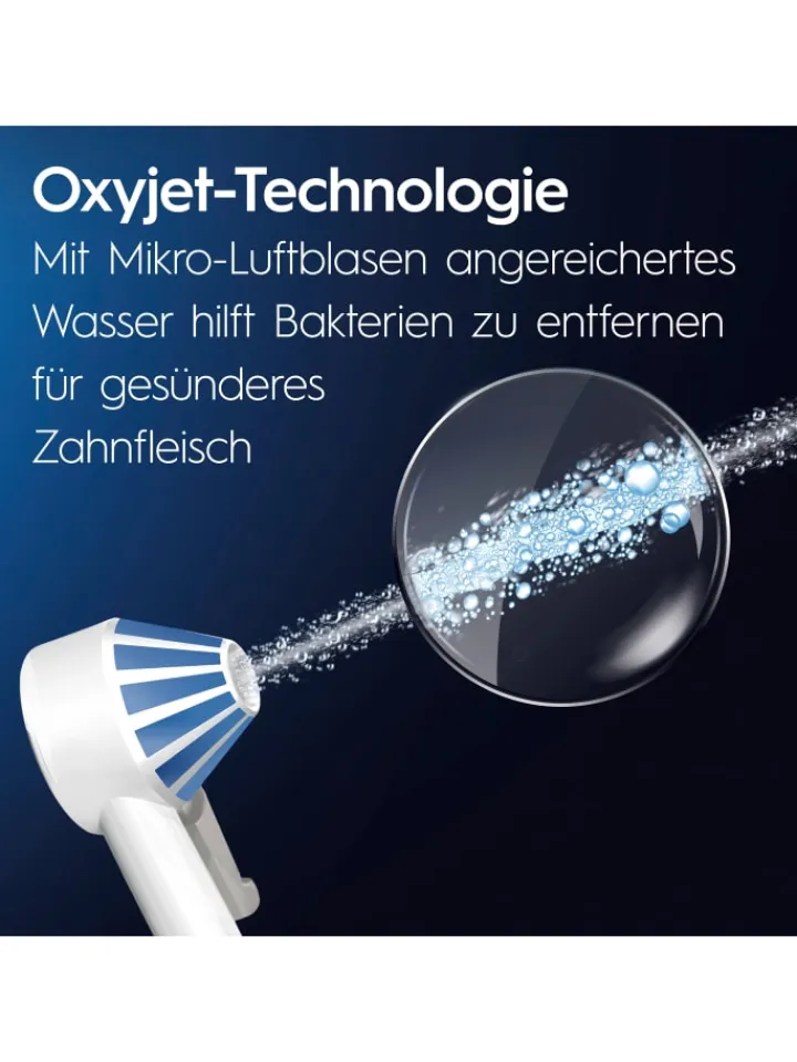 Oral-B Zahn & Mundpflege<Munddusche "Oxyjet" in Weiß