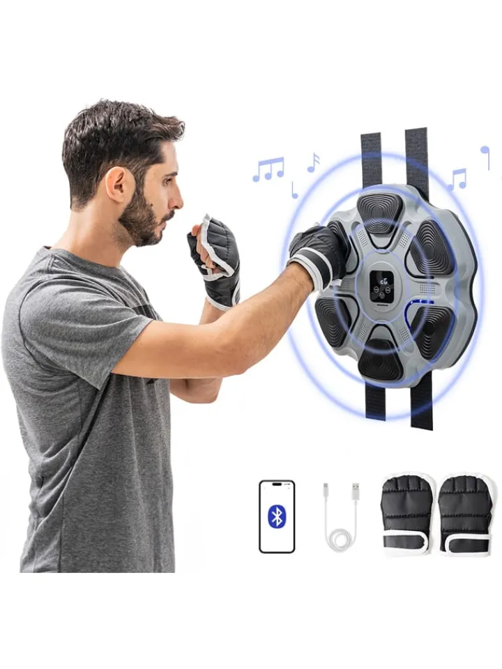 InnovaGoods Technik|Pflege & Gesundheit<Musik-Boxmaschine in Grau - Ø 37,5 cm