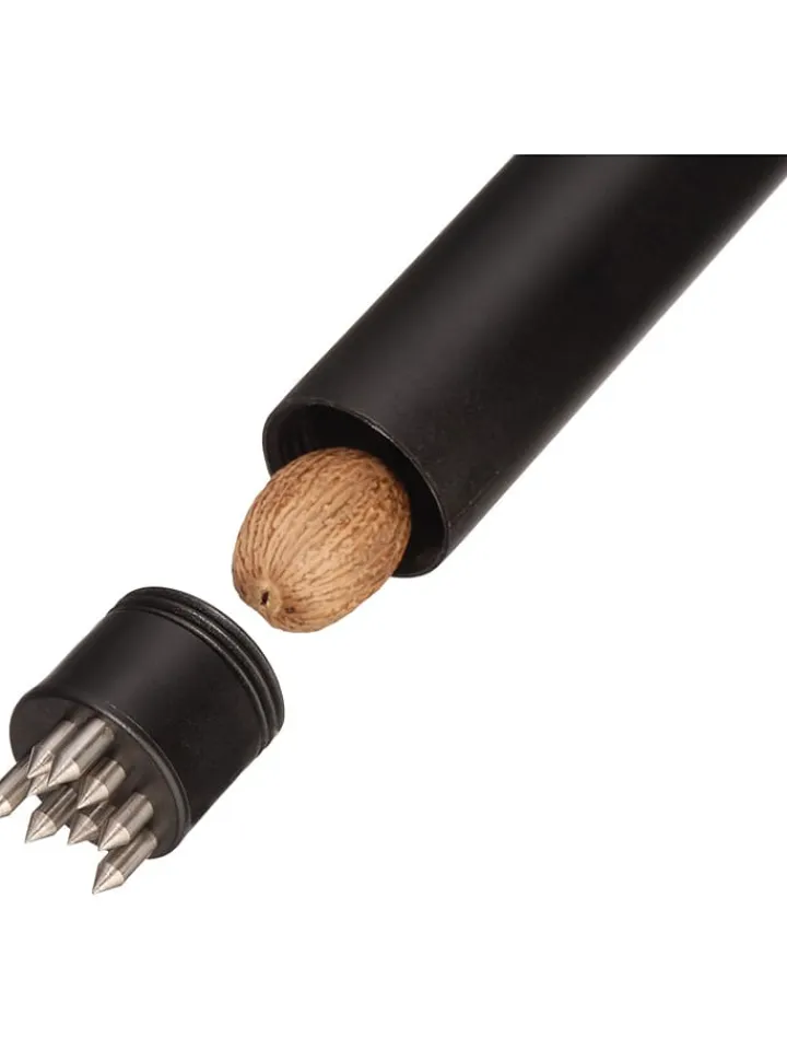 WMF Koch- & Backutensilien|Gedeckter Tisch<Muskatmühle "Top Tools" in Schwarz - (L)16,5 cm