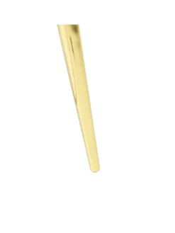 Beliani Tische<Nachttisch FLAYAT in Beige/Gold/Roségold - (W) 46 x (H) 49 x (L) 38 cm
