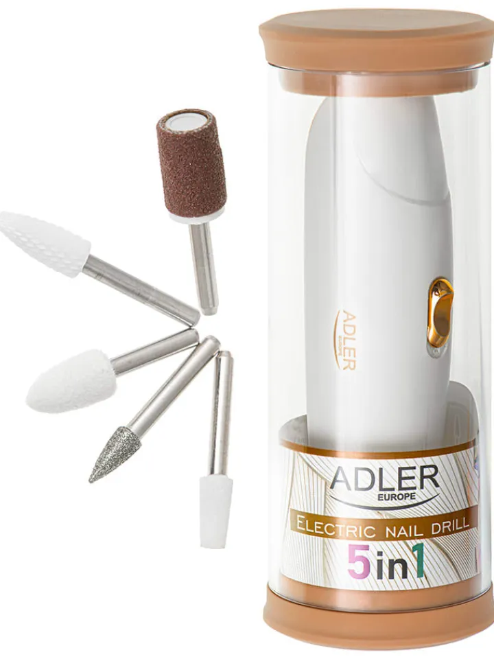 Adler Europe Technikzubehör<Nagelbohrer "AD 2179" in Weiß