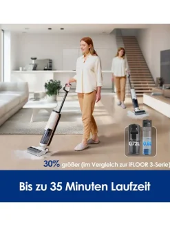 Tineco Staubsauger<Nass-/Trockensauger iFLOOR 5 in schwarz