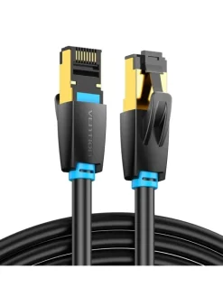 Wisam® Tablets, Konsolen & Elektronisches Spielzeug<Netzwerkkabel CAT8 SFTP RJ45 Ethernet 40Gbps 8m Schwarz
