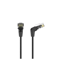 Wisam® Tablets, Konsolen & Elektronisches Spielzeug<Netzwerkkabel UTP Cat.6 RJ45 Ethernet, 5m schwarz