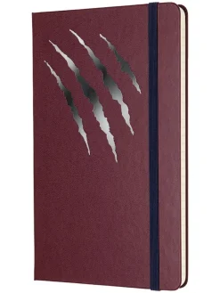 Moleskine Büro- & Schulbedarf<Notizbuch "Die Schöne und das Biest" in Lila - (B)13 x (H)21 cm