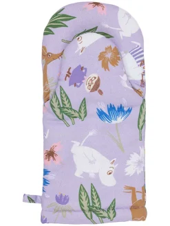 Moomin Tisch- & Küchentextilien<Ofenhandschuh in Lila - (B)15 x (H)34 cm