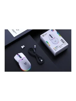 Wisam® Tablets, Konsolen & Elektronisches Spielzeug<ONIKUMA CW928 Gaming-Maus (weiß)