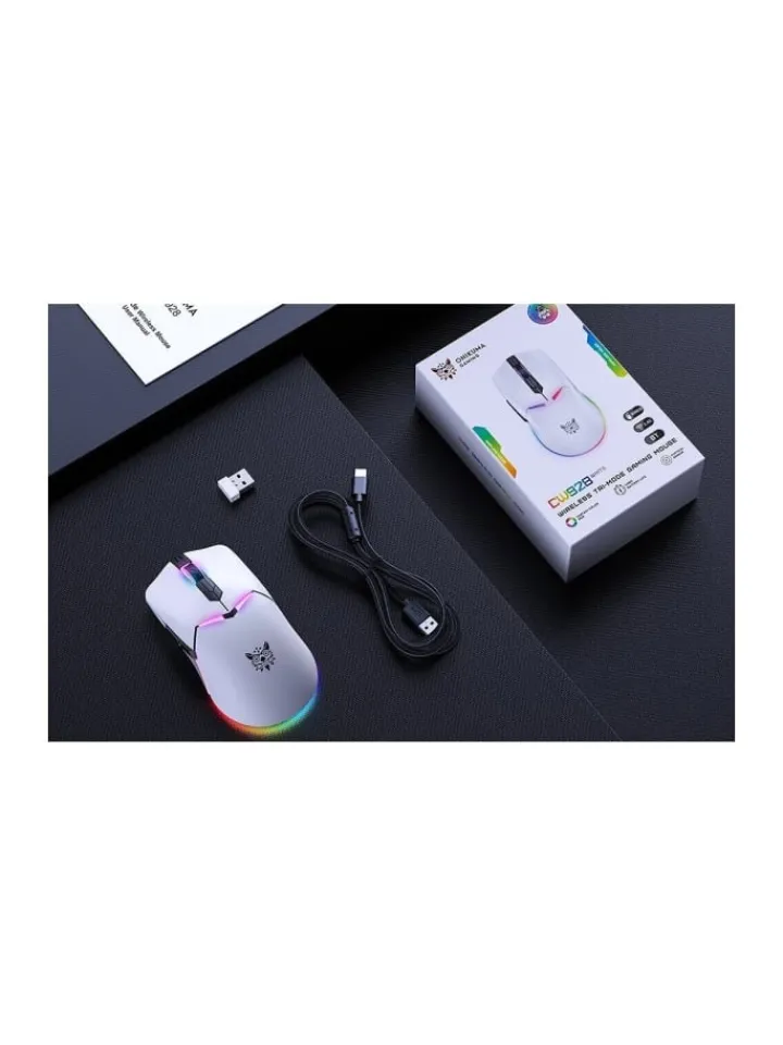Wisam® Tablets, Konsolen & Elektronisches Spielzeug<ONIKUMA CW928 Gaming-Maus (weiß)