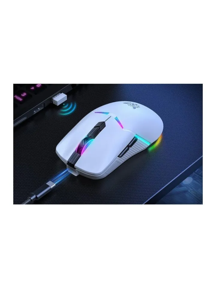 Wisam® Tablets, Konsolen & Elektronisches Spielzeug<ONIKUMA CW928 Gaming-Maus (weiß)