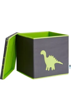 STORE IT Kisten & Körbe<Ordnungsbox in Grau/ Grün - (B)33 x (H)33 x (T)33 cm