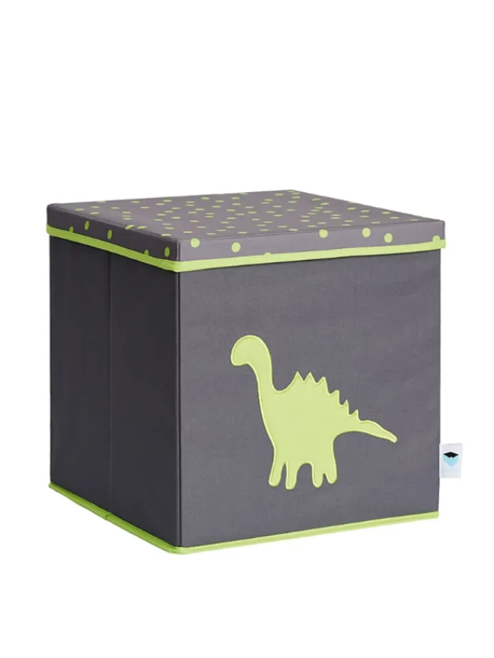STORE IT Kisten & Körbe<Ordnungsbox in Grau/ Grün - (B)33 x (H)33 x (T)33 cm