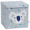 STORE IT Kisten & Körbe<Ordnungsbox "Koala" in Grau - (B)33 x (H)33 x (T)33 cm