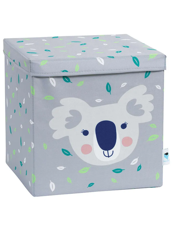 STORE IT Kisten & Körbe<Ordnungsbox "Koala" in Grau - (B)33 x (H)33 x (T)33 cm