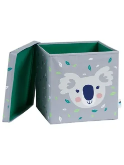 STORE IT Kisten & Körbe<Ordnungsbox "Koala" in Grau - (B)33 x (H)33 x (T)33 cm