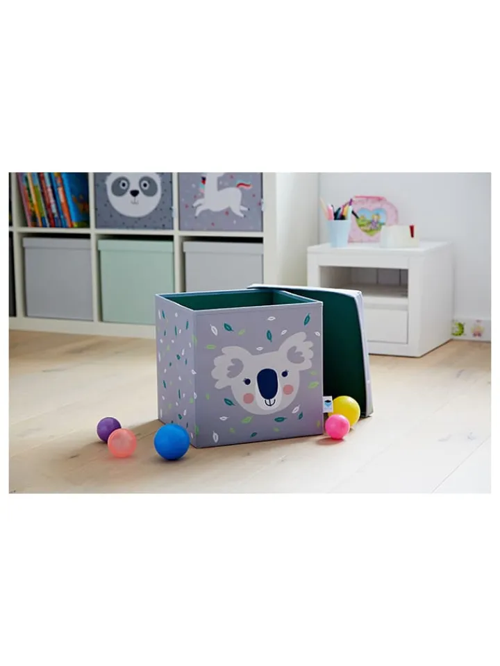 STORE IT Kisten & Körbe<Ordnungsbox "Koala" in Grau - (B)33 x (H)33 x (T)33 cm