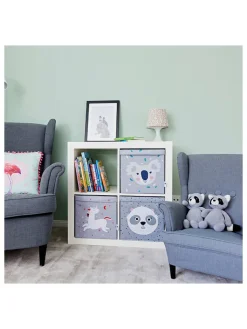 STORE IT Kisten & Körbe<Ordnungsbox "Koala" in Grau - (B)33 x (H)33 x (T)33 cm