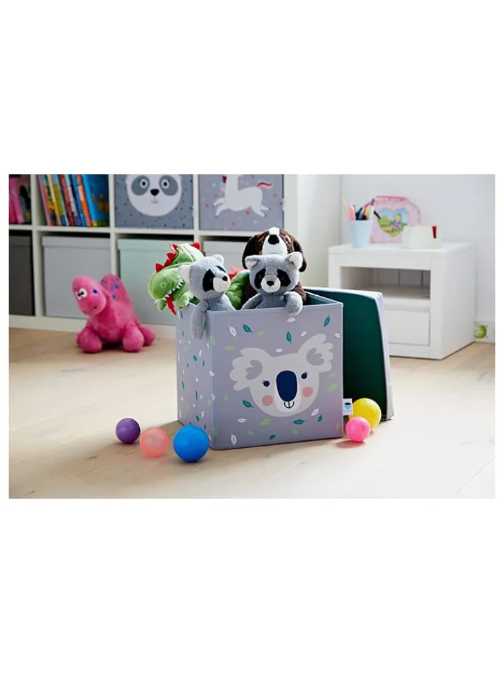 STORE IT Kisten & Körbe<Ordnungsbox "Koala" in Grau - (B)33 x (H)33 x (T)33 cm