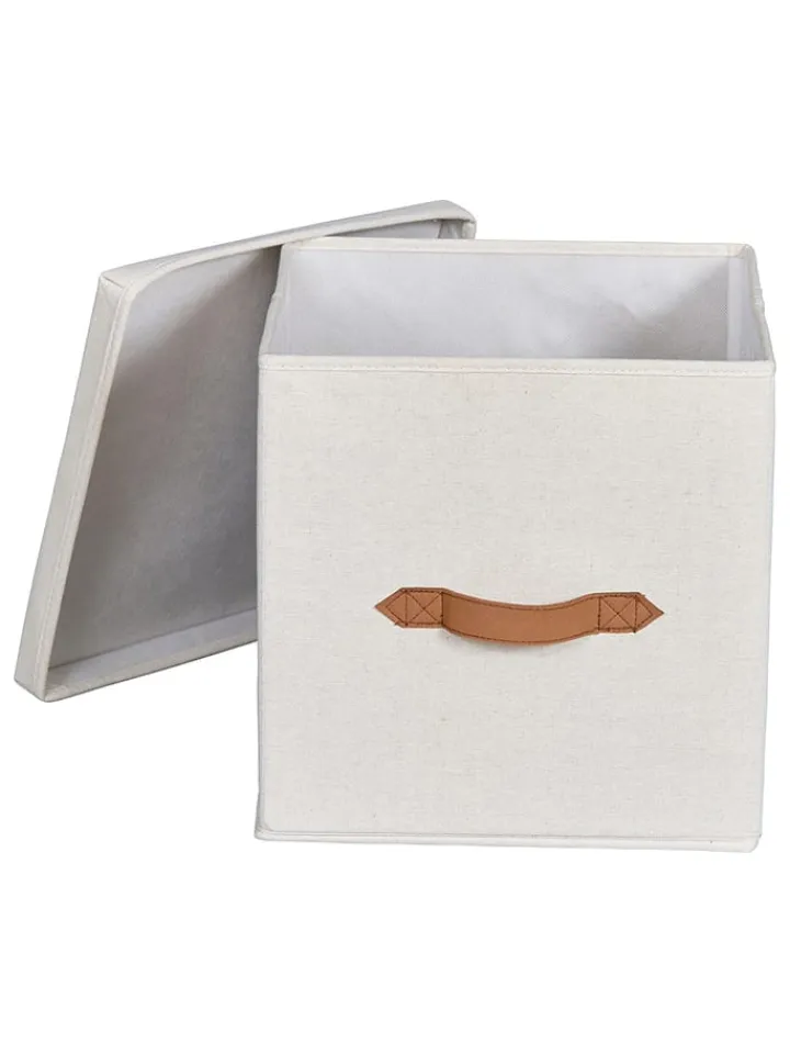 STORE IT Kisten & Körbe<Ordnungsbox "Premium" in Beige - (B)30 x (H)30 x (T)30 cm