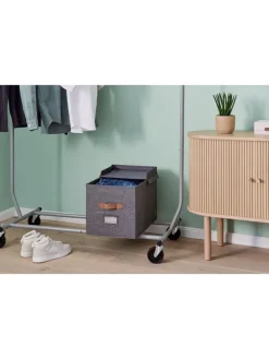 STORE IT Kisten & Körbe<Ordnungsbox "Premium" in Grau - (B)33 x (H)50 x (T)32 cm