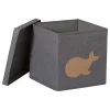 STORE IT Kisten & Körbe<Ordnungsbox "Wal" in Hellgrau - (B)30 x (H)30 x (T)30 cm