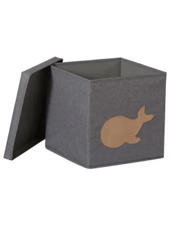 STORE IT Kisten & Körbe<Ordnungsbox "Wal" in Hellgrau - (B)30 x (H)30 x (T)30 cm