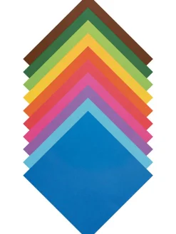 folia PAPER Kreativbedarf & Do-It-Yourself<Origami Papier "BASIC MIX" in Bunt
