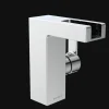 Franz Joseph Schütte Badarmaturen<ORINOCO LED Waschtischarmatur, Chrom, mit Schwallauslauf