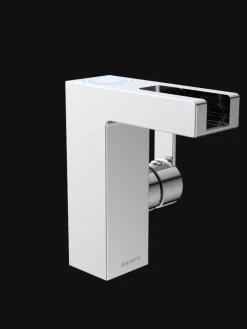 Franz Joseph Schütte Badarmaturen<ORINOCO LED Waschtischarmatur, Chrom, mit Schwallauslauf