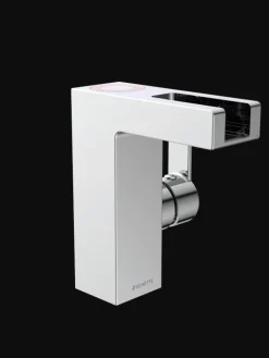 Franz Joseph Schütte Badarmaturen<ORINOCO LED Waschtischarmatur, Chrom, mit Schwallauslauf