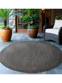 Melius Vivere Outdoorteppiche<Outdoor Teppich GIZA Schwarz