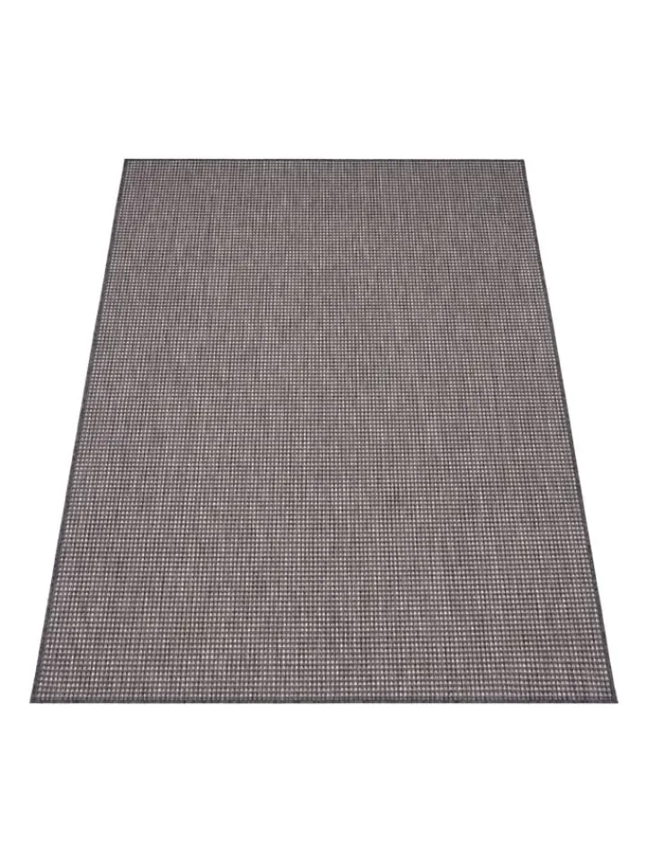 KADIMA DESIGN Outdoorteppiche<Outdoor Teppich Natur Balkon, Terrasse in Anthrazit