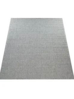 KADIMA DESIGN Outdoorteppiche<Outdoor Teppich Natur Balkon, Terrasse in Grau