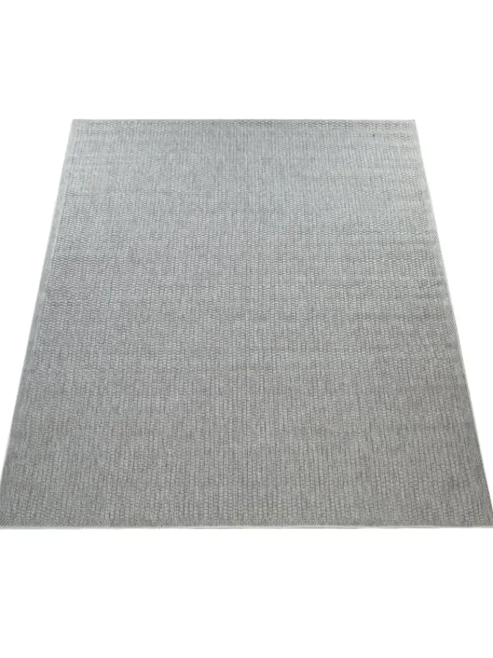 KADIMA DESIGN Outdoorteppiche<Outdoor Teppich Natur Balkon, Terrasse in Grau