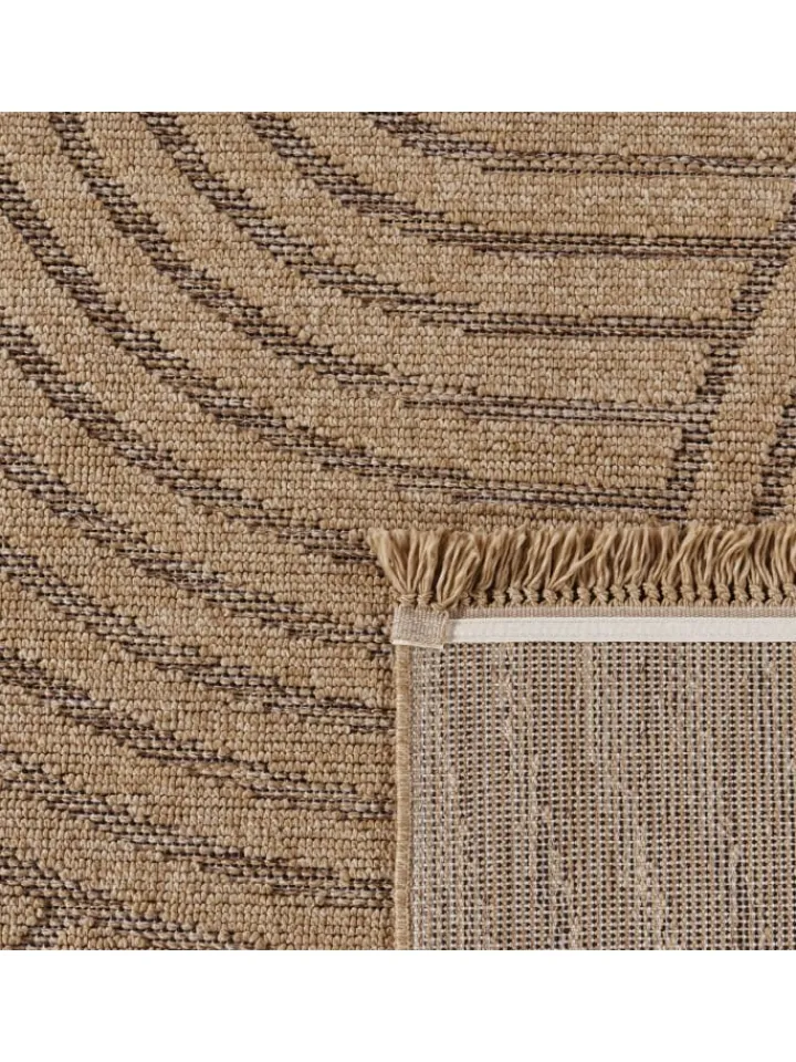 KADIMA DESIGN Outdoorteppiche<Outdoor Teppich Natur Balkon, Terrasse in Beige