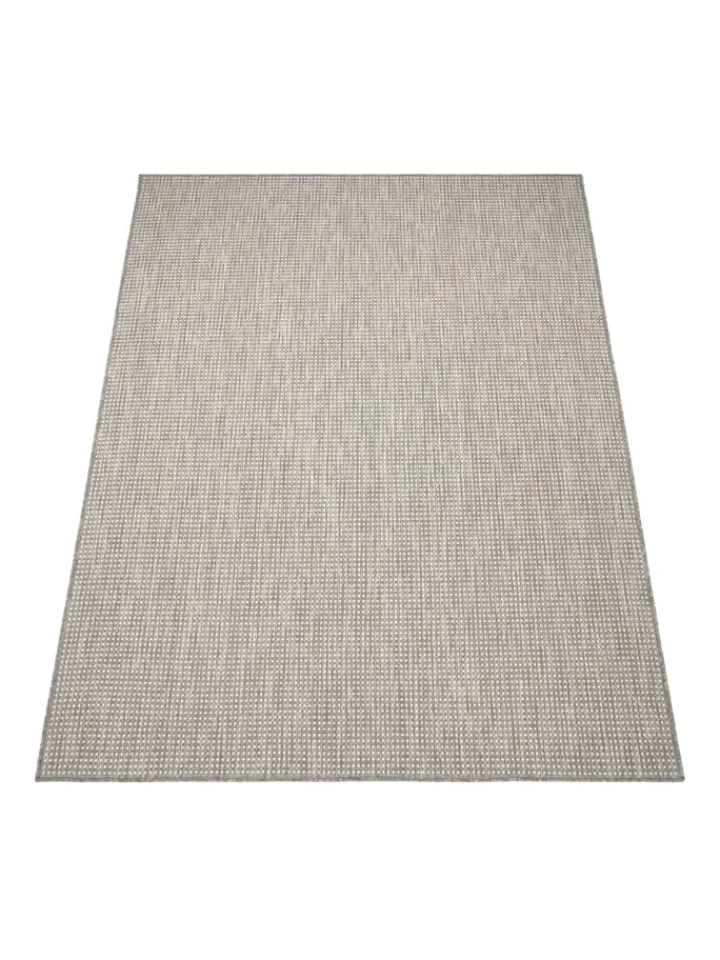 KADIMA DESIGN Outdoorteppiche<Outdoor Teppich Natur Balkon, Terrasse in Grau
