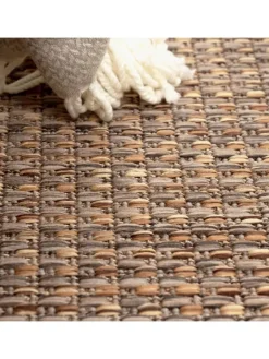 KADIMA DESIGN Outdoorteppiche<Outdoor Teppich Natur Balkon, Terrasse in Beige