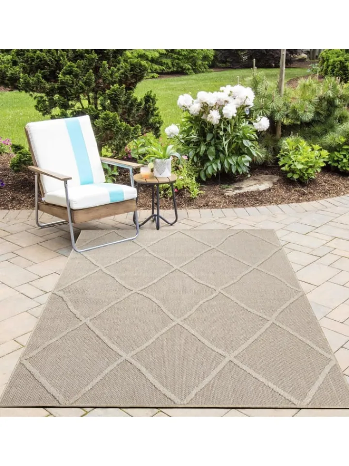 Melius Vivere Outdoorteppiche<Outdoor Teppich PATARA Beige