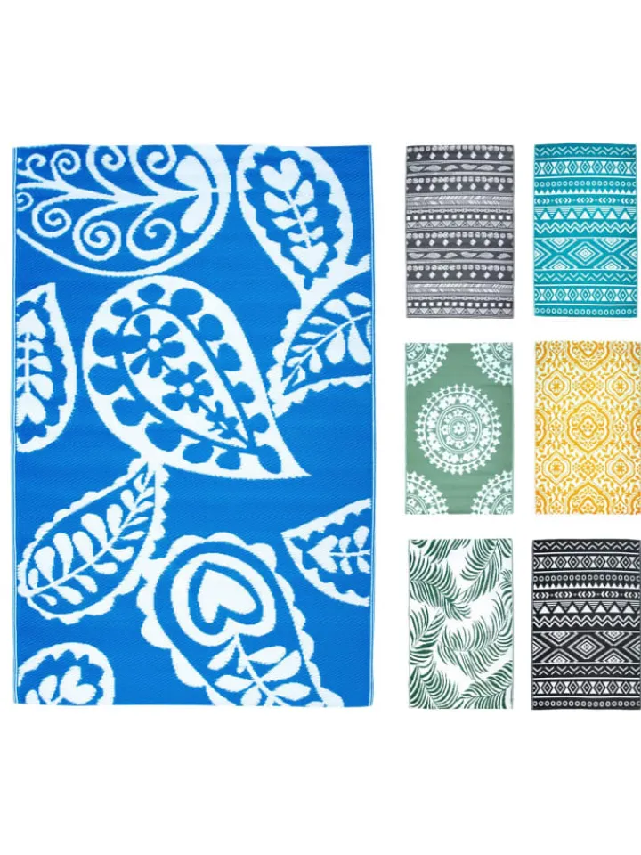 JACK Outdoorteppiche<Outdoor Teppich 120x180cm In- & Outdoor in Paisley Blau