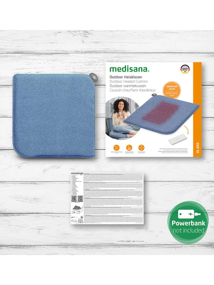 Medisana Technik|Pflege & Gesundheit<Outdoor-Heizkissen "OL 650" in Blau