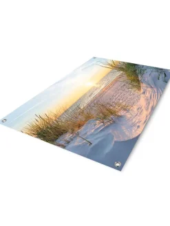 Orangewallz Wanddekoration<Outdoor-Kunstdruck "Evening Dunes"