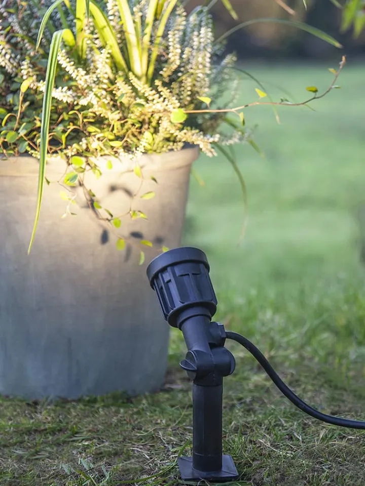 STAR Trading Außenleuchten<Outdoor-Spot-Licht "Fixture" in Schwarz