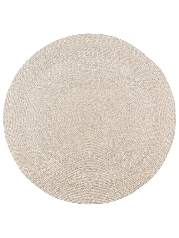House Nordic Outdoorteppiche<Outdoor-Teppich in Beige - Ø 180 cm