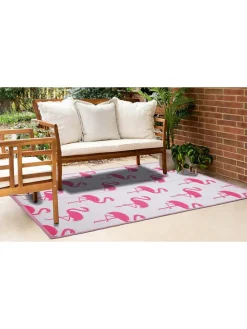 FLORIANE GARDEN Outdoorteppiche<Outdoor-Teppich in Pink/ Weiß