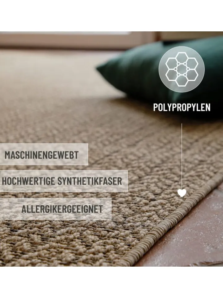 Wecon Home Outdoorteppiche<Outdoorteppich Layo in natur